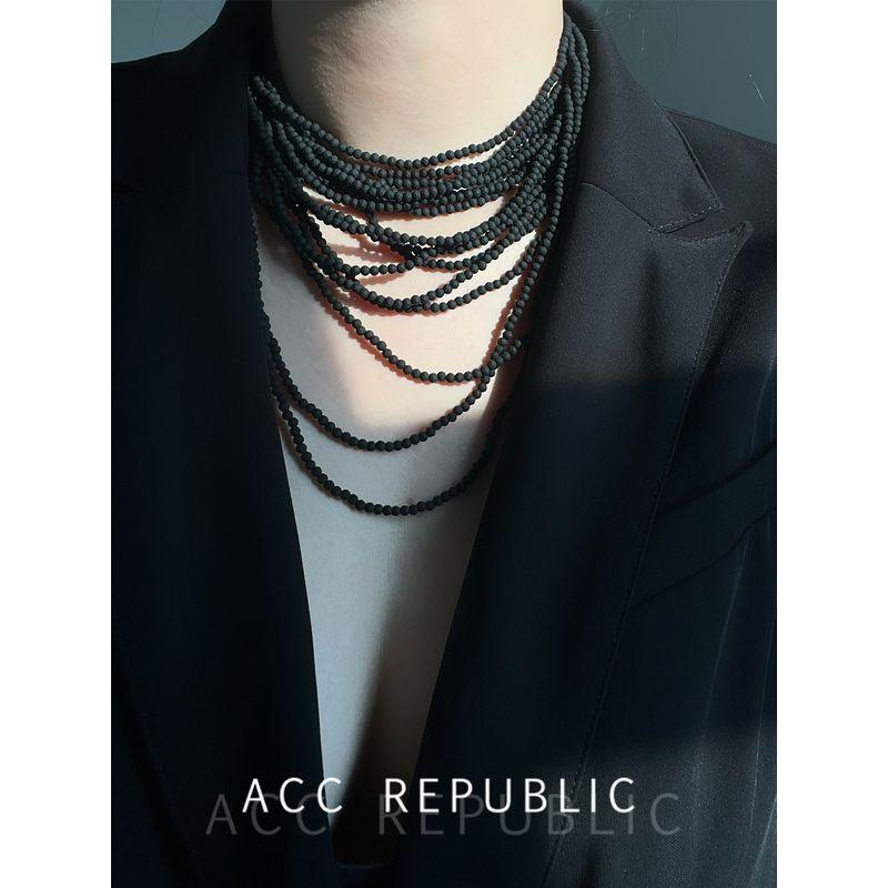 Niche Style Fashion Stylish Multi-Layer Twin Long Necklace Default