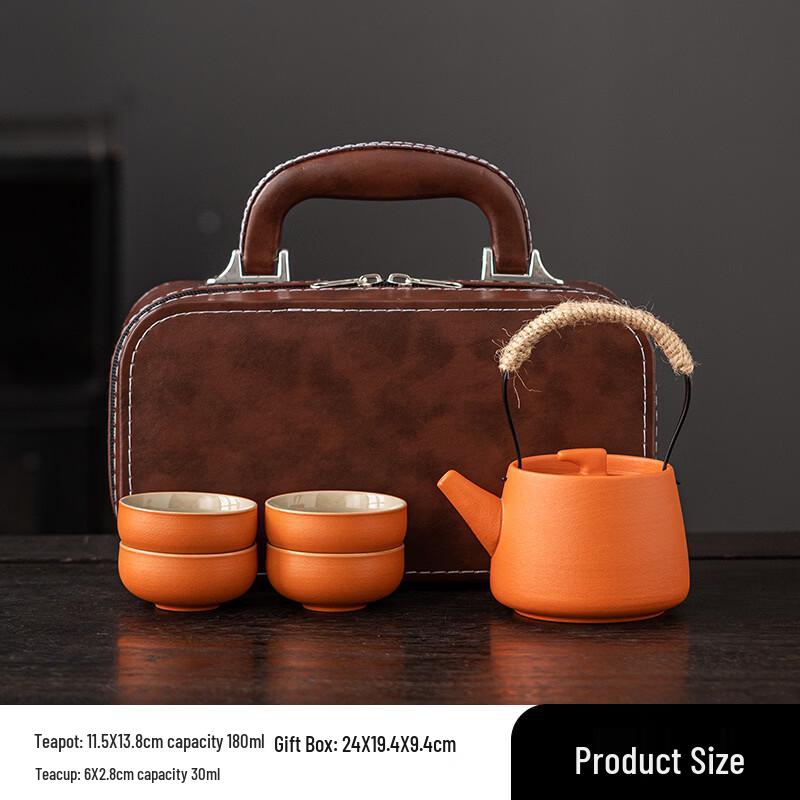 Yipan Portable Ceramic Travel Tea Set