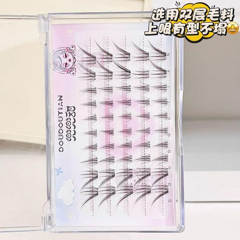 Nreain - Fox Eye Natural Cluster False Eyelashes