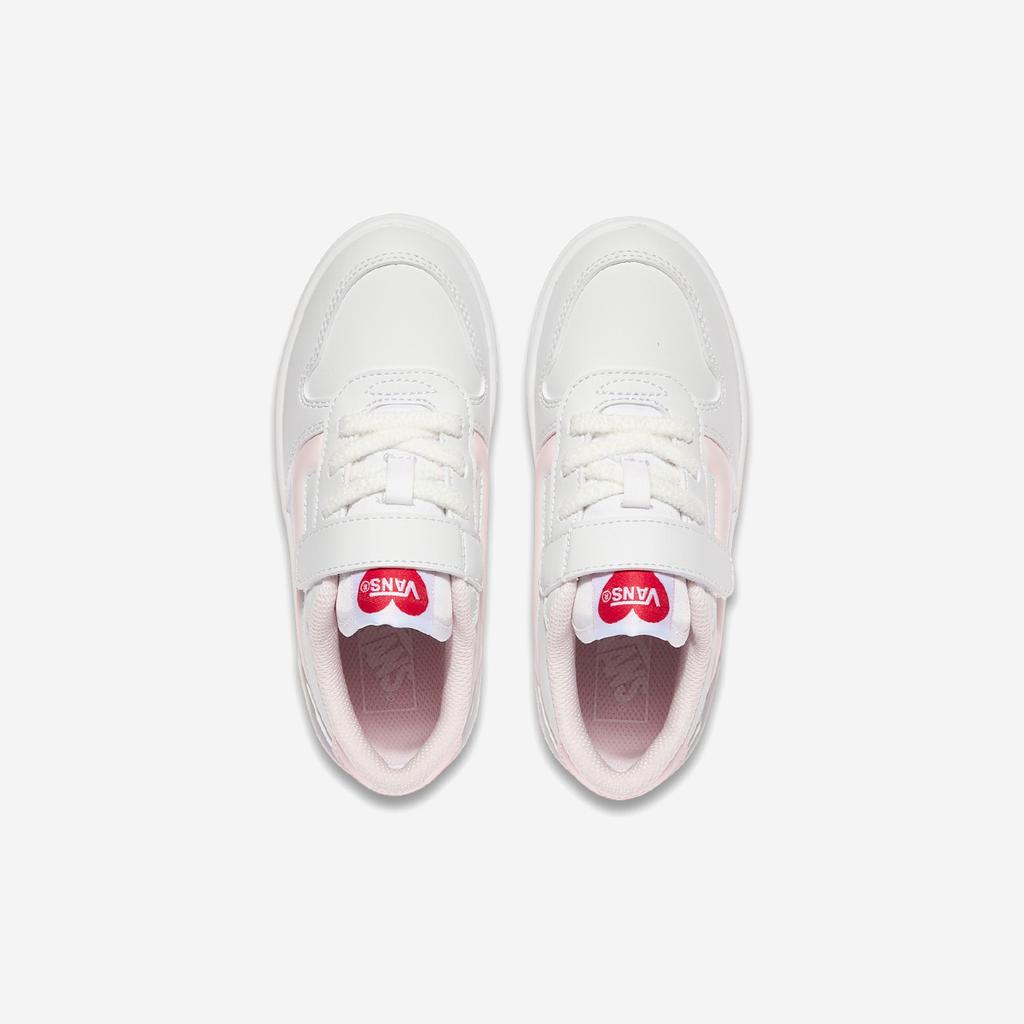 Vans Ivy Kids - White/Pink [V2952K-WHITE/PINK/RED]