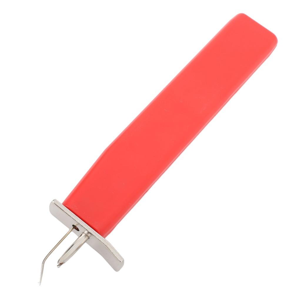 

Handheld Jewelry DIY Tool Universal Bead Stringing Beading Knotting Tool Bracelet Craft червоний
