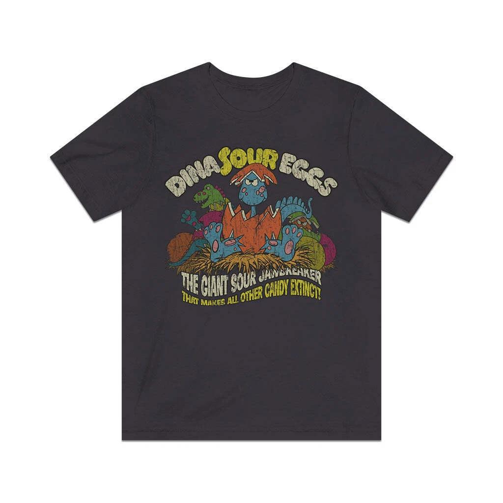 

DinaSour Eggs 1981 Vintage Men s T shirt S