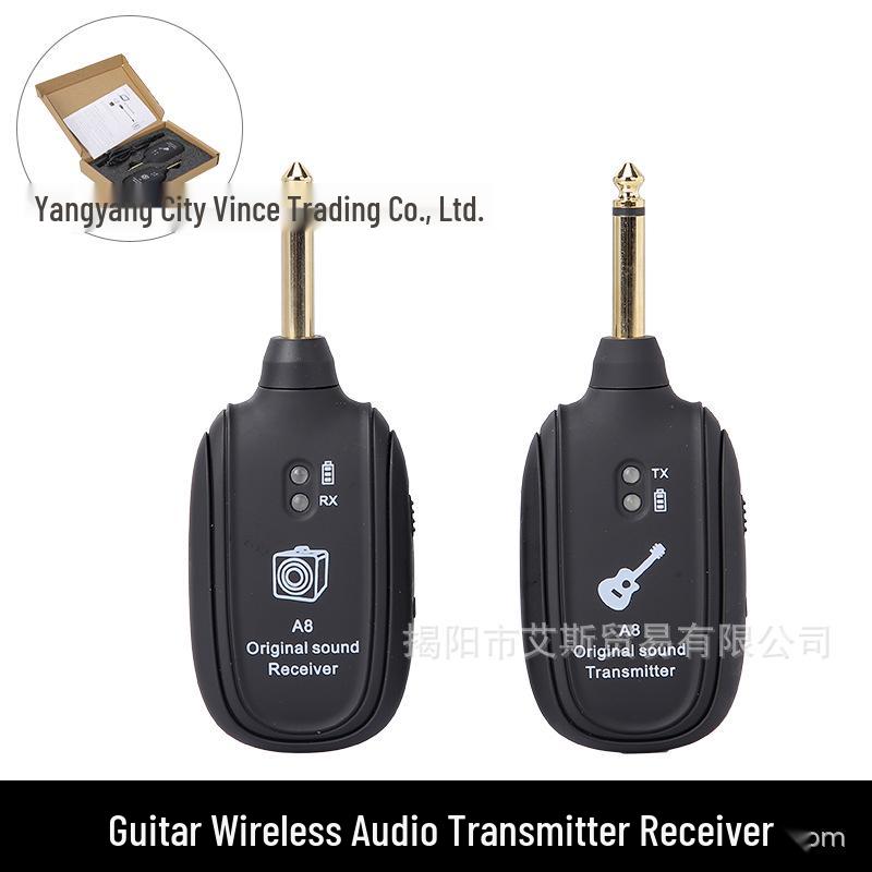

Беспроводной гитарный передатчик A8 для электро- или бас-гитары