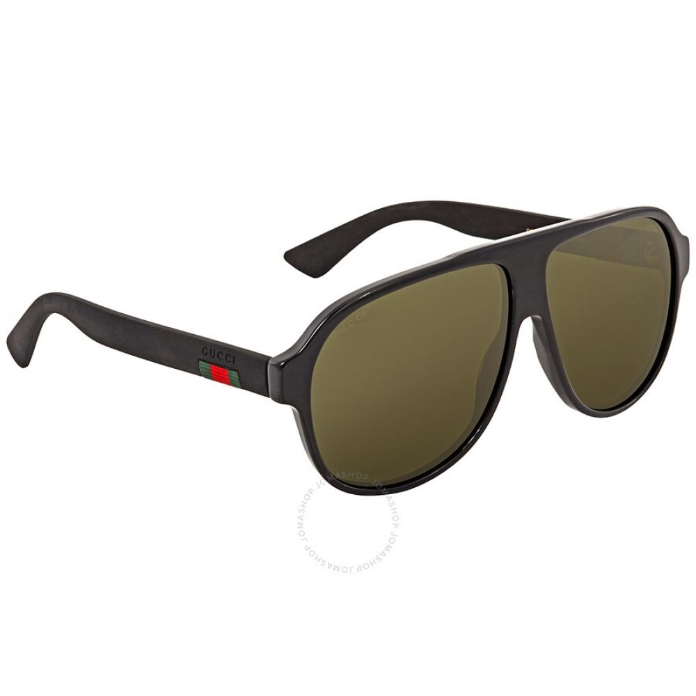 Gucci Green Pilot Men S SunglaSSeS gg0009S 001 59
