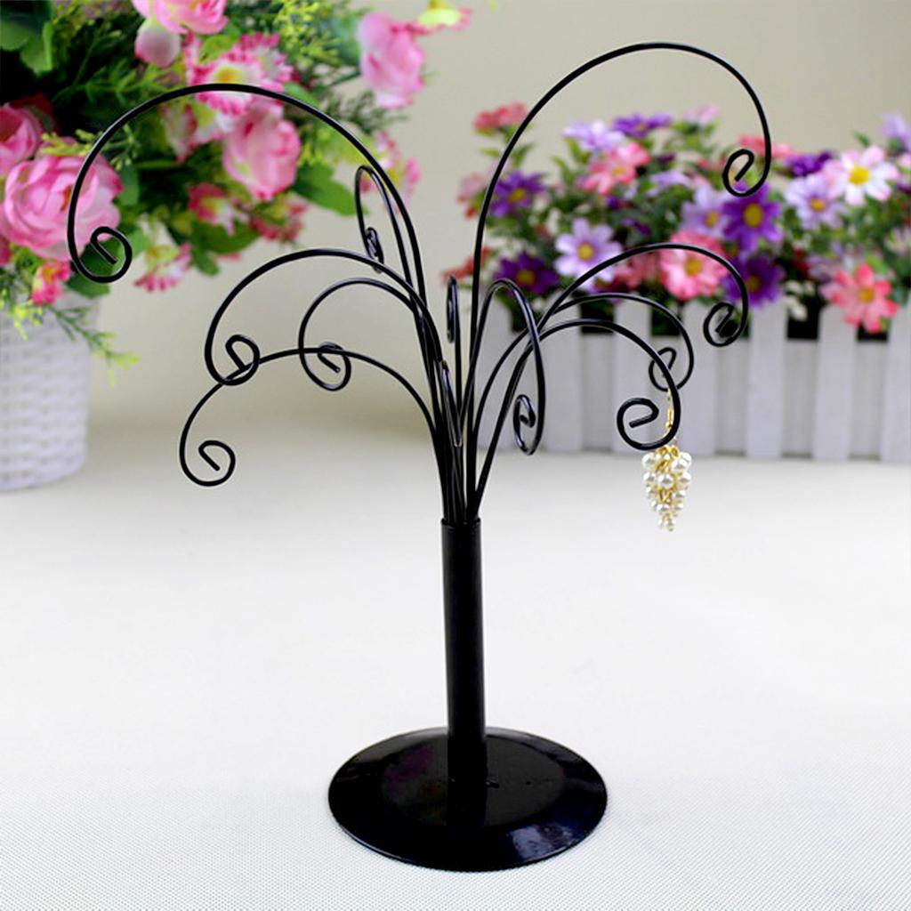 Ornament Display Tree Stand Metal Multifunctional Decorative Jewelry Hanger Holder Stand for Ornament Easter Egg Jewelry