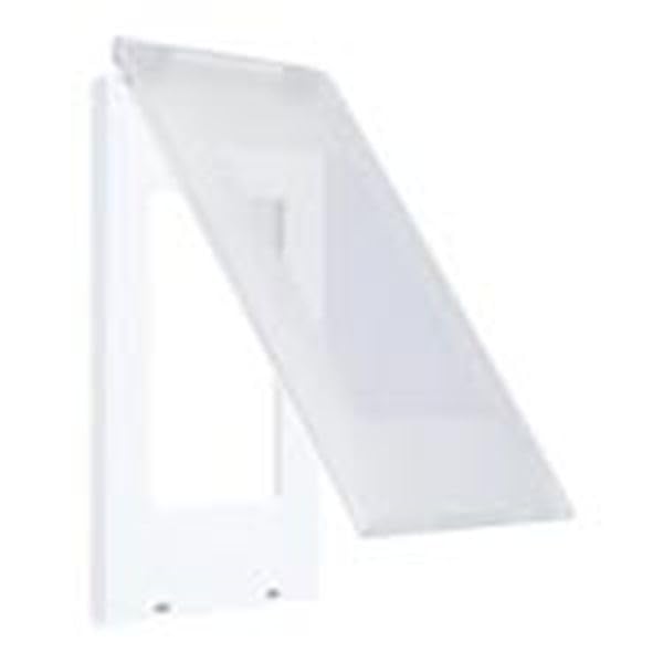 

Panasonic WTA79519W Switch Plate with Protective Advanced 1 Width 72 x Depth 13 x Height 127mm Cover, Series, Series, White,