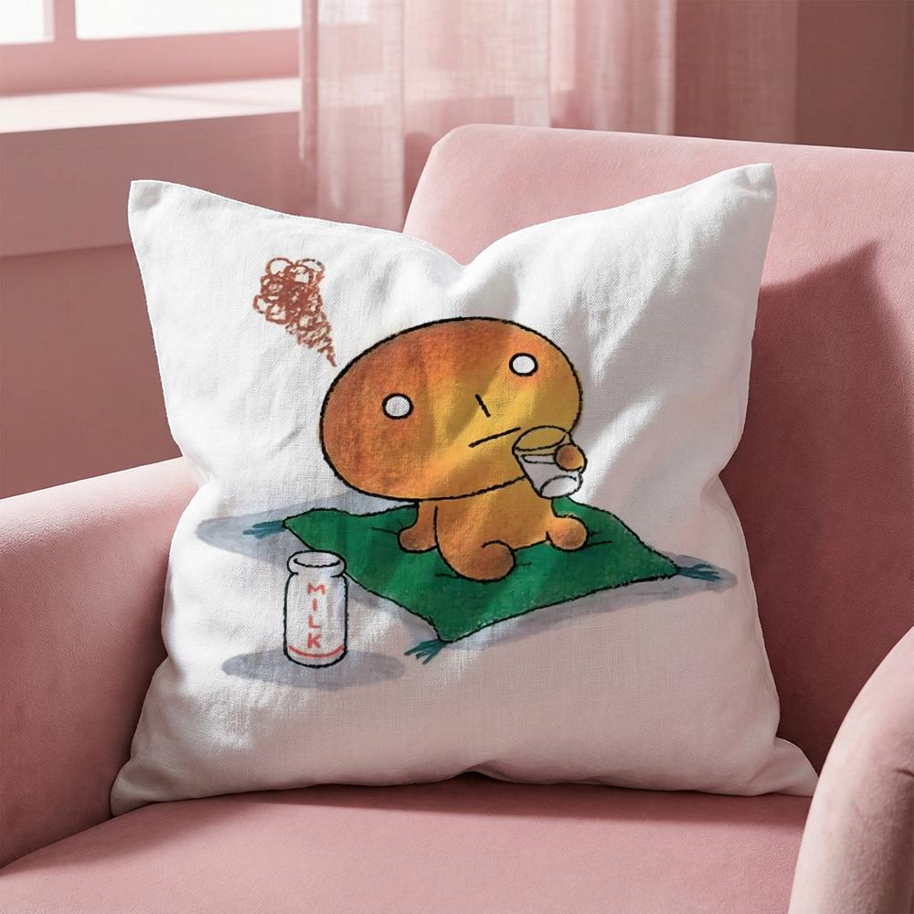 Japan Kawaii K-Kogepan Kissenbezug Multi-Szenen-Kissenbezug für Zuhause & Auto - Wendbar, Weich & Langlebig für den täglichen Gebrauch