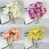 Peony Wedding Decor Artificial Flower Arrangement For Home And Event Styling