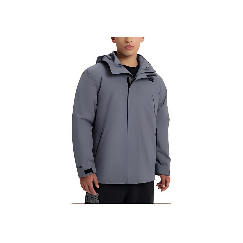 Under Armour Hooded Warm Comfortable Jacket Men Jacket Dark-Gray 6001977-024