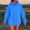 Winter 2025 Kapuzenpullover mit Fleece-Futter und überschnittenen Schultern - Europäischer & Amerikanischer Stil