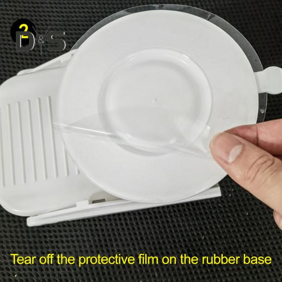 Pedal de banheiro com altura ajustável, design de ventosa sem furadeira, pedal largo antiderrapante, apoio para os pés de chuveiro que economiza espaço