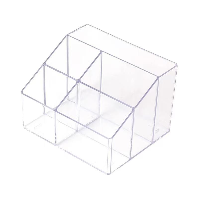 Acrylic Desktop Pen Holder and Stationery Organizer Box