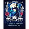 Skull Jack Sally Couple Diamond Painting New Full Diamond Nightmare Before Christmas Themed Handmade DIY Diamond Embroidery Material Pack