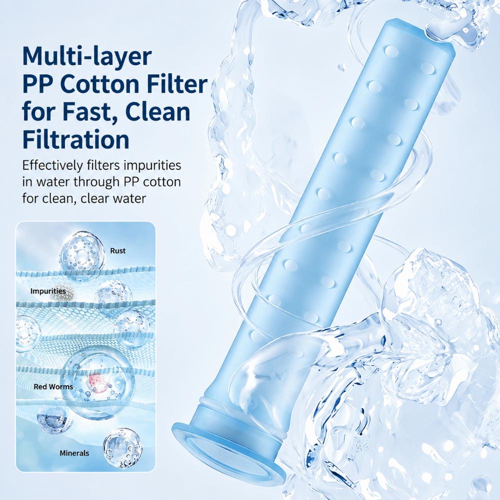 With Filter High Pressure Shower Nozzle Telescopic Universal Shower Sprayer  Travel