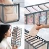 Closet Organizer For Underwear Socks Home Cabinet Divider Storage Box Drawer Organizers Bra Socks Storage Organizer Box