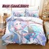 Frieren Beyond Journeys End Bedding Set Single Twin Full Queen King Size Bed Set Kids Bedroom Duvetcover Sets bed s set