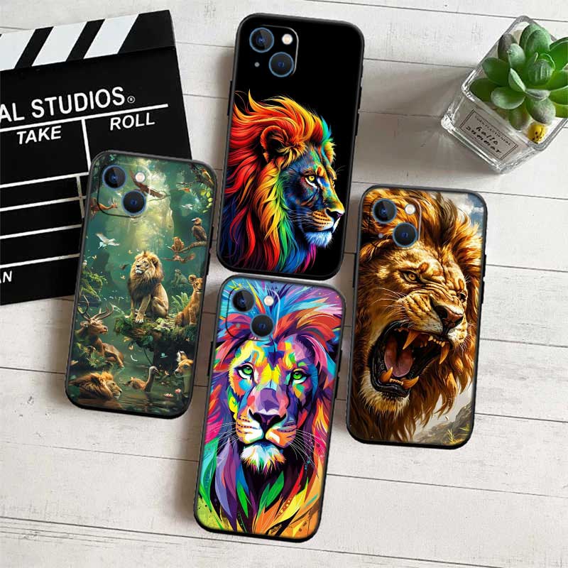 UP3 Animal lion New High-End Shell Phone Case for OPPO A3 Pro A72 A74 A76 A77 A77S A78 A79 A94 A95 A18 A40M A58