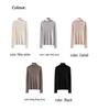 Seamless Cashmere Turtleneck Sweater - Slim Fit & Skin-Friendly for Autumn/Winter