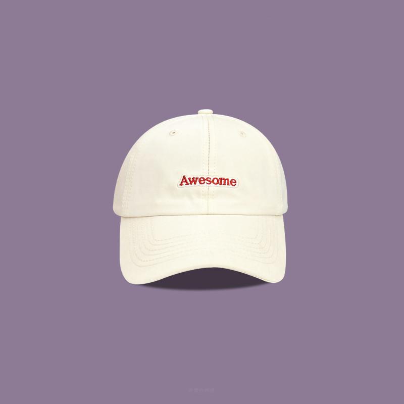 Cotton Embroidered Letter Baseball Cap For Women And Men Summer Casual Sun Hat