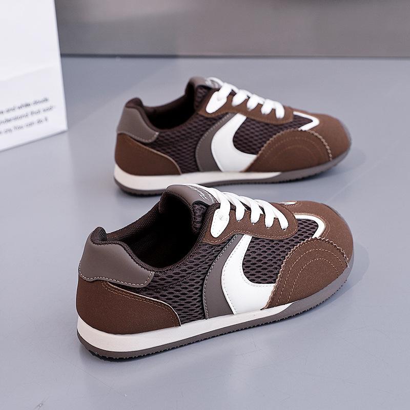 Fashion 2025 Spring and Autumn New Retro Sports Shoes Men's and Women's Soft-soled Comfortable Lightweight Casual Shoes
