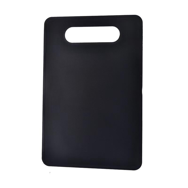Square PP Plastic Double-Sided Cutting Board - Multi-Purpose for Food and Salad Prep, Household Use.
