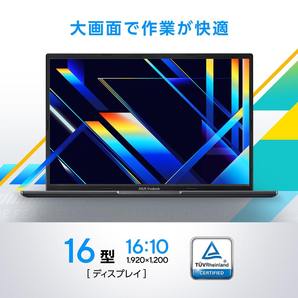 ASUS Vivobook 16 X1605VA Intel Core I5 16GB 512GB Windows Battery Fingerprint Indie Laptop, 16-inch, 13420H, Memory, SSD, 11, 7.9-Hour Life, Type-C