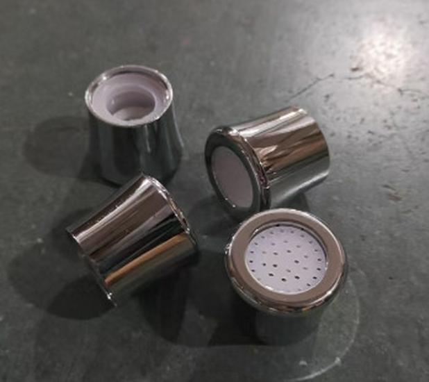 Universal Electric Heating Faucet Bubbler Nozzle - 22mm Internal Thread, Rotating Plastic Booster.