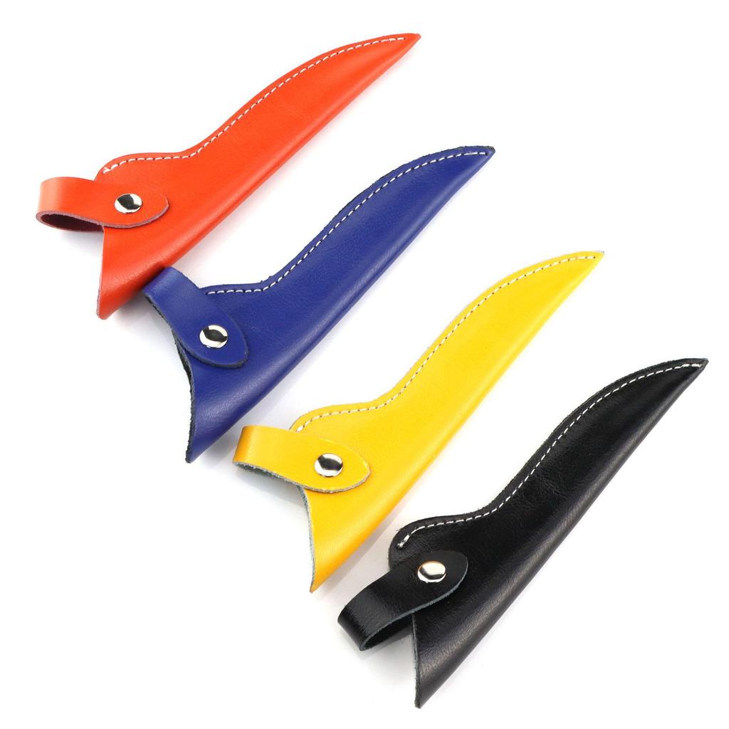 Colored Genuine Leather Scissor Sheath for Pet Grooming and Hairdressing Scissors