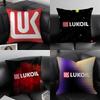 Mode LLukoil Kissenbezug Elegante Komfort-Kissenhülle Sofa Bett Zweiseitig Bedruckter Unsichtbarer Reißverschluss Heimdekoration