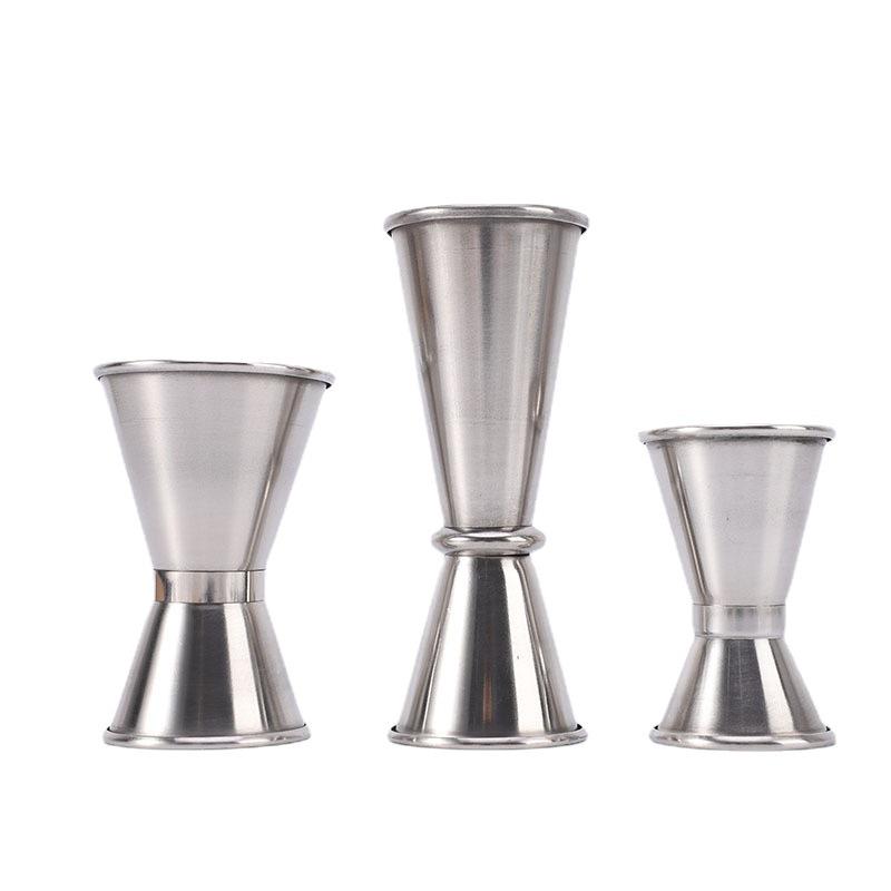 Thickened Stainless Steel Double-Ended Cocktail Jigger Measuring Cup