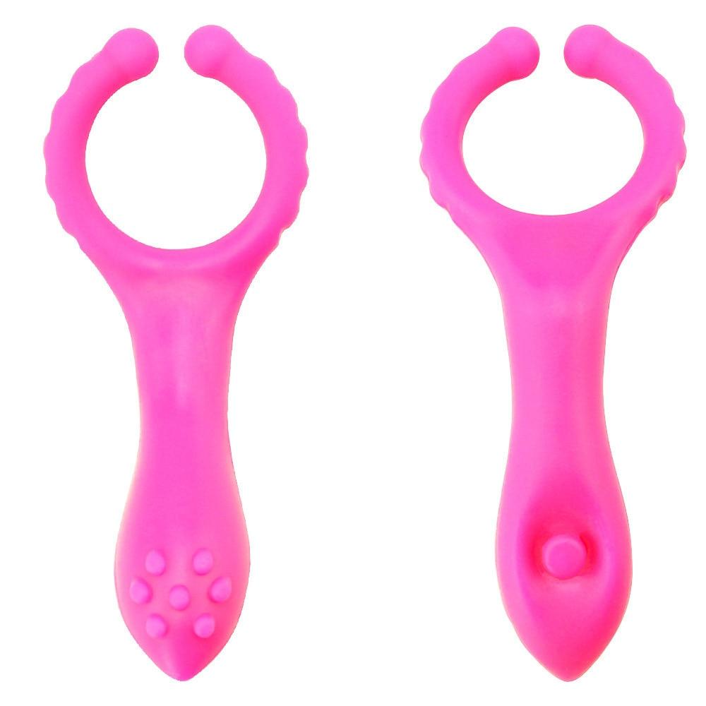 G-spot Stimulate Pussy Vibrators Dildo Butt Plug Elastic Penis Rings Vibrator Masturbate Vibration Adults Sex Toys For Women Men