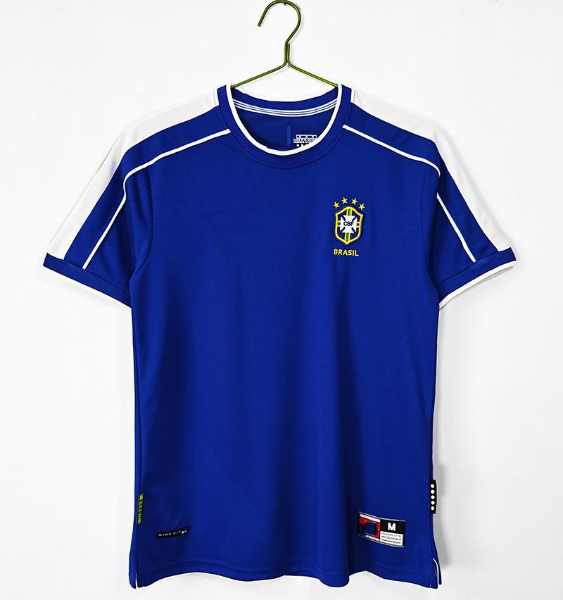 Brazilian Retro Classic Multi-Season Jersey Fan Version Short-Sleeved Home Football Jersey