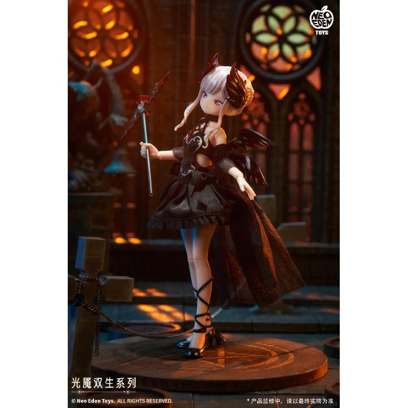 Neo Eden Mjd Doll Blind Box Light Nightmare Twin Series Movable Anime Figure Collectible Toy Desktop Decorative Ornaments  Pvc