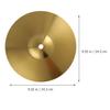 DOITOOL Drum Set of Brass Jazz Easy Musical Instrument Accessories Cymbals, 2, 10-inch Hi-Hat Cymbals, Drum, Installation, Practice,