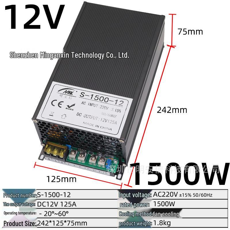 220V to Multi-Voltage Switching Power Supply for LED Strips and Monitors (5V, 12V, 24V, 36V, 48V; 5A-30A)