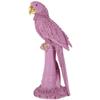 Resin Parrot Ornament Lifelike Design Vibrant Color Fine Texture Desktop Living Room Bedroom Study Decor Bird Decoration