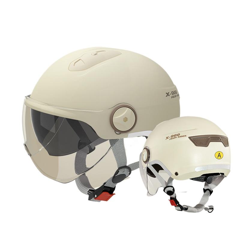 Summer Electric Vehicle Motorcycle Helmet Men and Women Battery Car Four Seasons Universal Summer Half Helmet Helmet