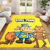 Dog Man Carpet Door Mat for Living Room or Bedroom Protective Mat Under Chair Office Decoration Christmas Gift Birthday Present