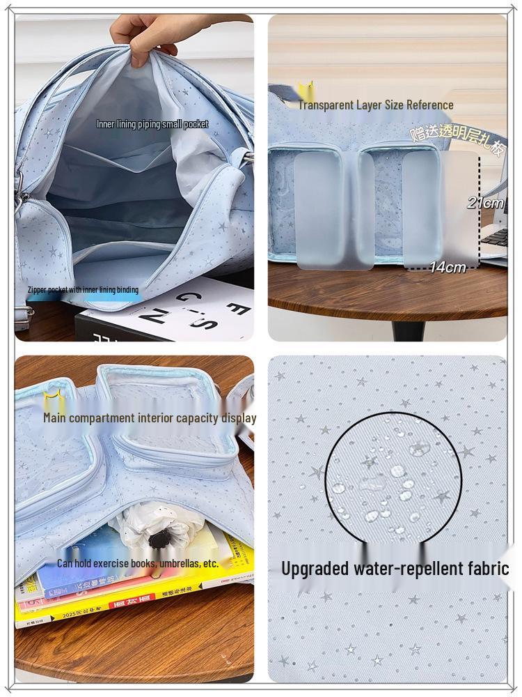 Women's Transparent Shoulder Doll Bag for Daily Commute - Small Crossbody Backpack