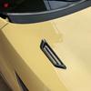 2Pcs Car Air Outlet Decor Strip Air Intake Grille Side Shark Gill-shaped Auto Stickers Waterproof Protection for Car Accessories