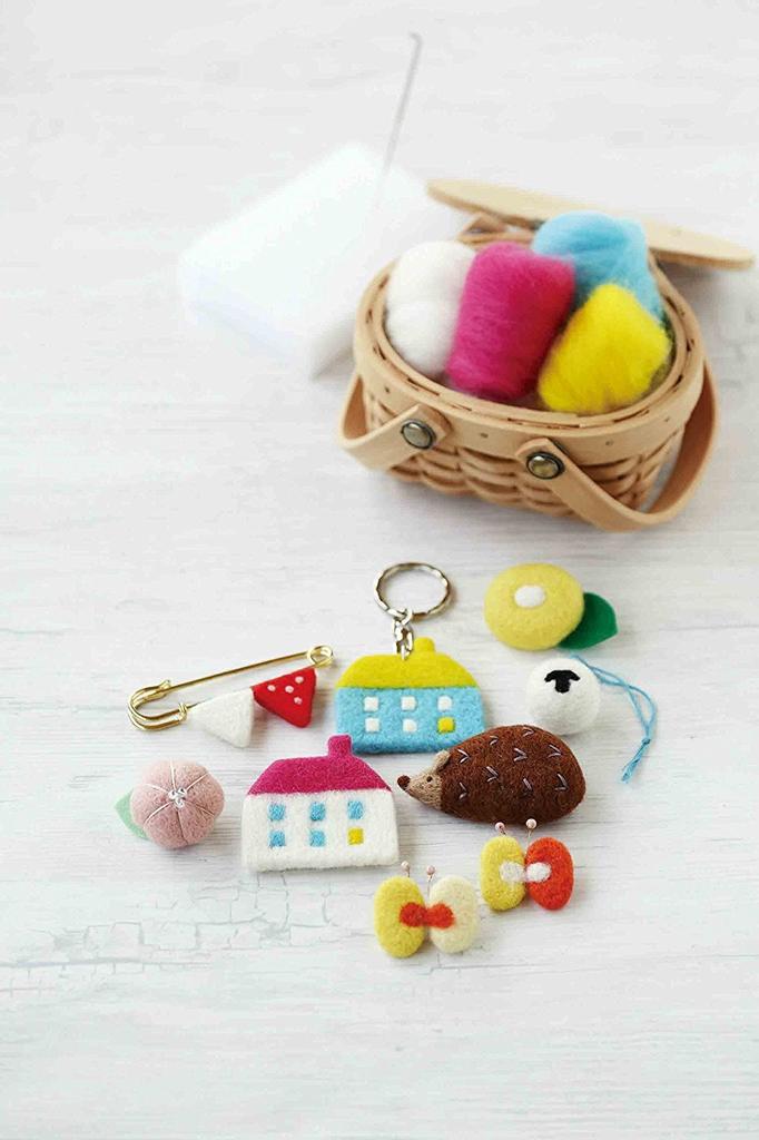 Hamanaka Wool Felt Wool Candy Sucre Col.58 Blue 20g H441-126-58