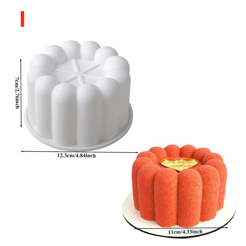 

3D Сердце/Звезда/Круг/Квадрат Цветок Пудинг Силиконовая Форма для Мусса Сделай Сам Десерт Форма для Шоколада Инструменты для Украшения Торта Форма для Выпечки