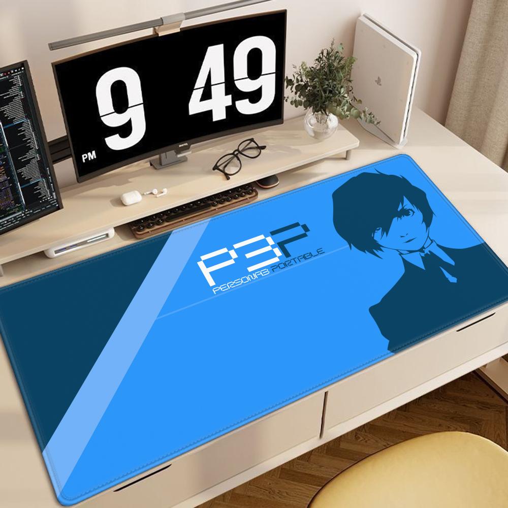 XXL Mouse Pad Anime Persona Reload Mousepad Gaming Gamer Accessories MouseMat Office Soft Table Mat HD Printing Kawaii Deskpad