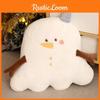 Christmas Plush Cushion With Santa Claus Snowman Reindeer For Festive Sofa Decor