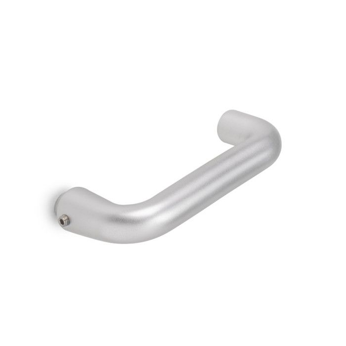 Emuca Poignées Pour Serrures De Porte En Verre Pour Intérieur, Modèle En U, Aluminium, Anodisé Mat