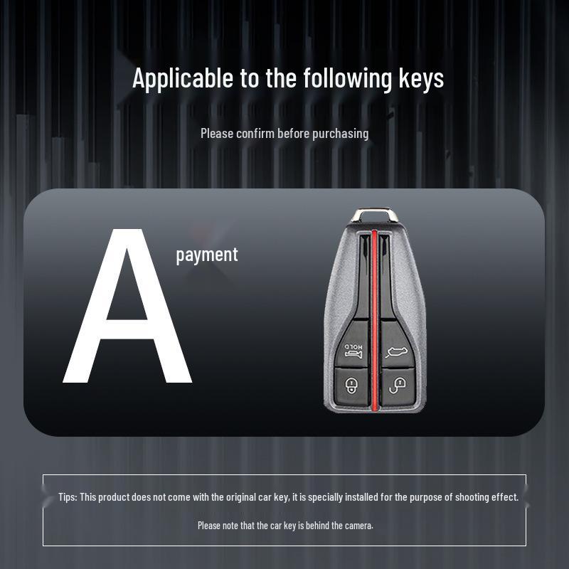 2022 Hongqi HS5/H5/H9/HS7/HS9 Metal Key Case for Men