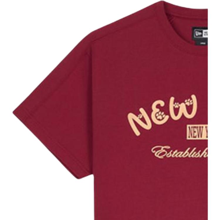 New Era SS26 Graphic Print Crew Neck Short Sleeve T-Shirt Men Tops 14905219