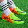 Kids Sport Football Shoes For Boys Indoor Turf Training Outdoor Fast Hall Childrens Soccer Shoes Light Football Boots Sneakers