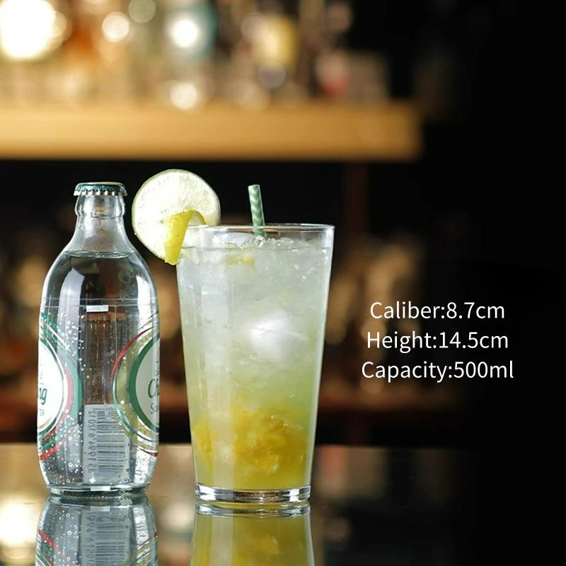 Creative Cocktail Glasses Cups High-looking Glass Juice Cup Tall Sparkling Fruit Wine Cup Personalized Beer Glass Cups Drinkware