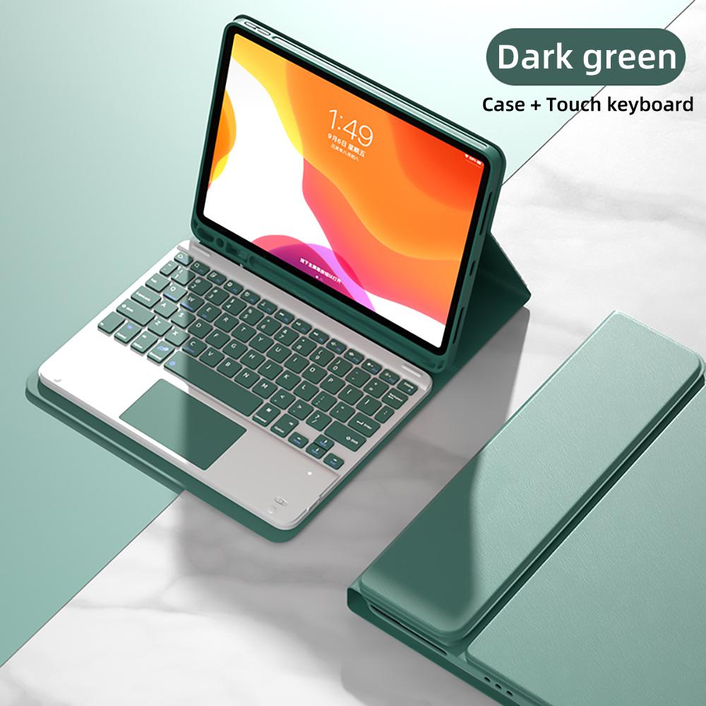 Case Keyboard For iPad Air 11 13 2024,For iPad 10.2 7/8/9th 10th Generation,Air 4 5 10.9'' Pro 11 12.9 Cover With Pencil Holder